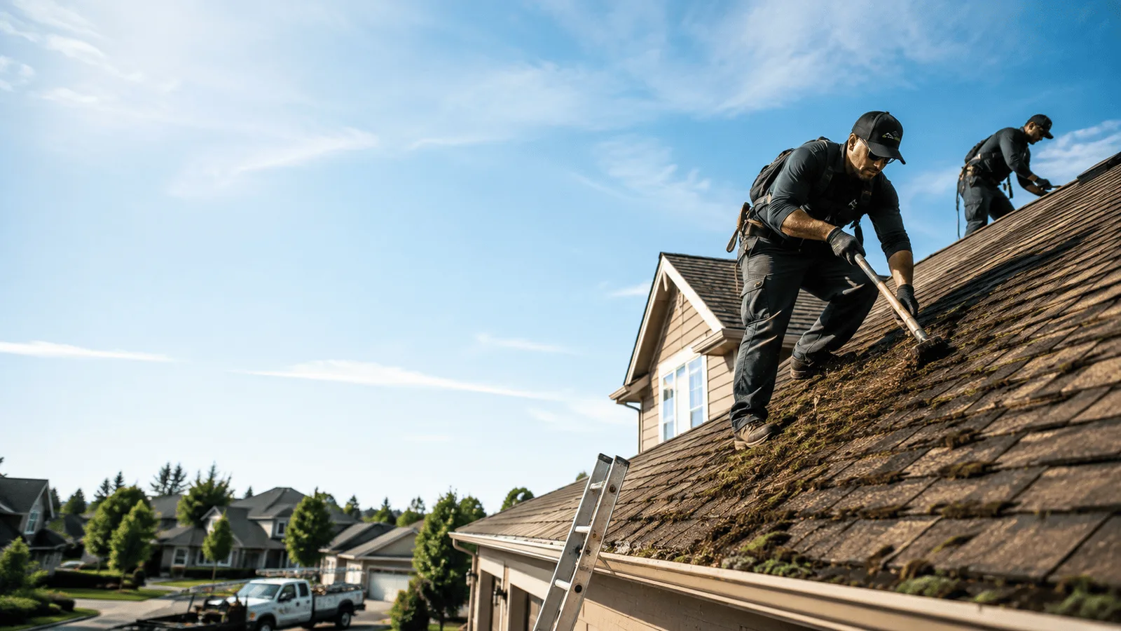 Roof Moss Removal in Warren, MI near me